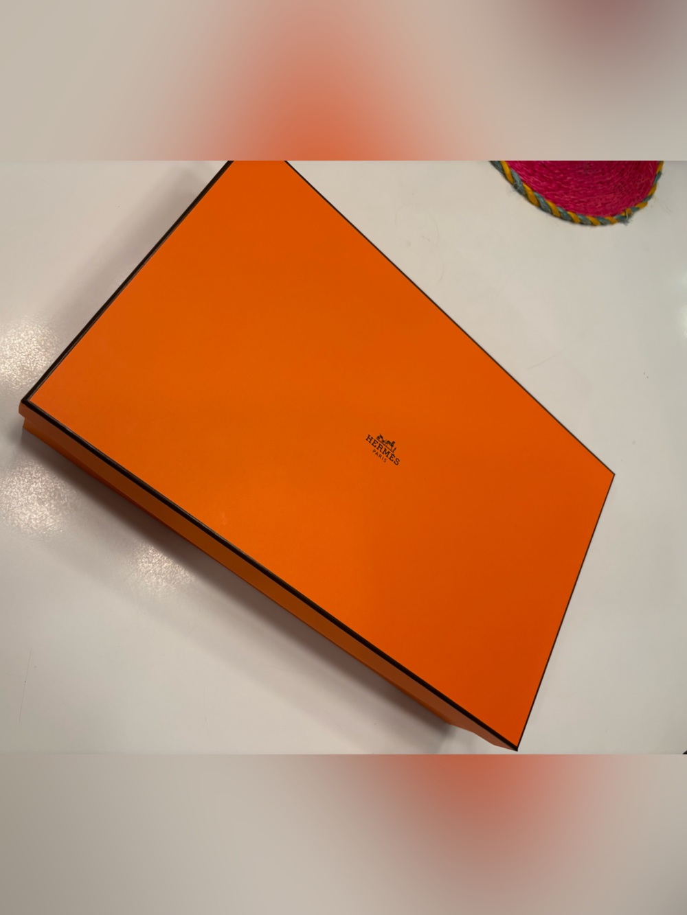 Hermes Clothing Orange Box